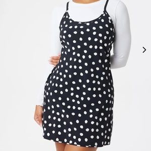 NWT Outdoor Voices Exercise Dress - Polka Dot